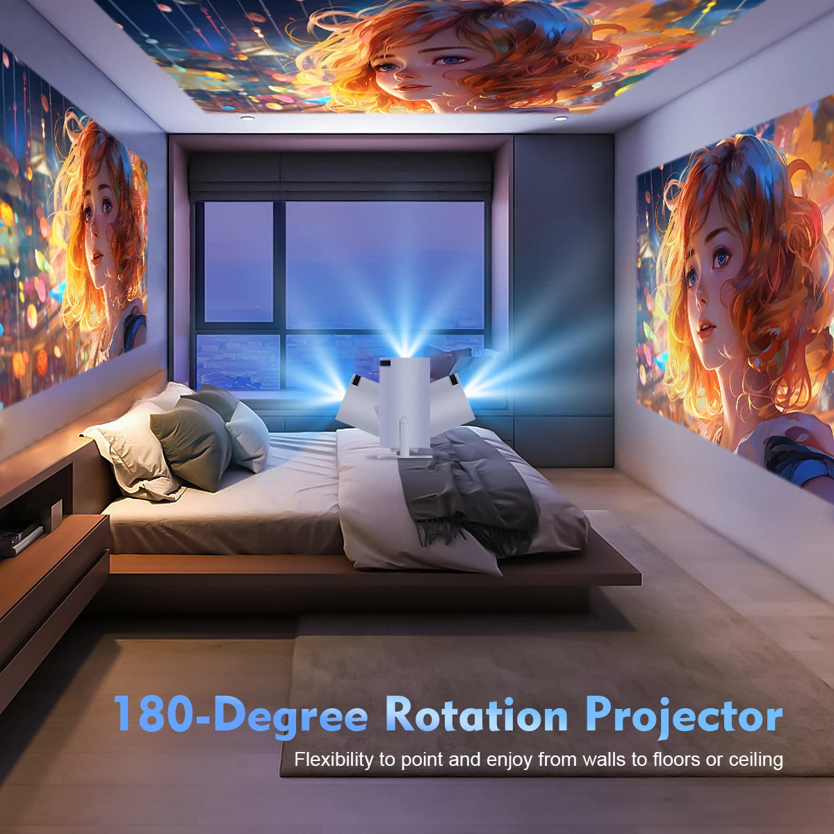 Magiccubic Mini Projector - Portable home theater in best quality