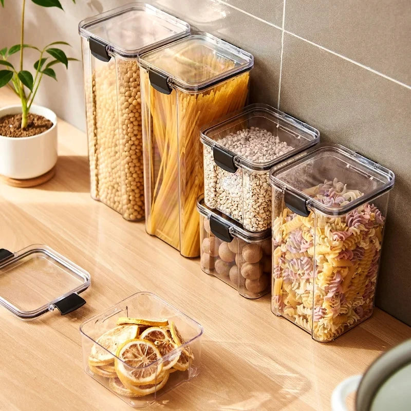 Food Storage Containers (Airtight with Lids)
