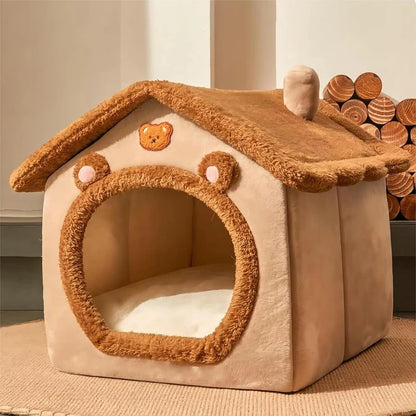 Foldable Pet House – Cozy Retreat for Cats & Small Dogs